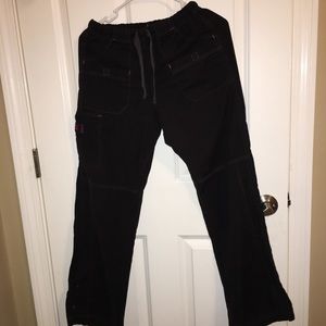 Black Wonderwink Scrub Bottoms